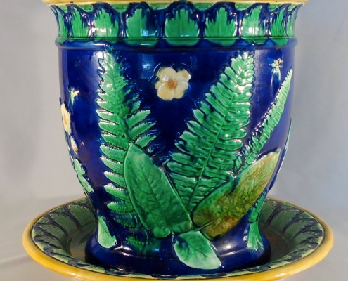 Adams-and-Bromley-majolica-fern-jardiniere.jpg Fern jardiniere