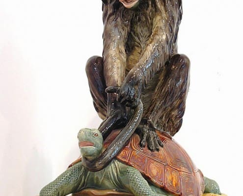 "Sloth and Mischief" figure