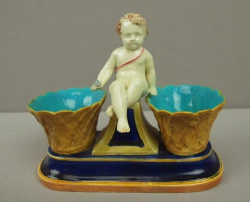 Putti double salt server