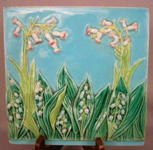 Lily of the valley tile