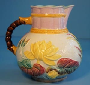 Samuel Lear pond lily pitcher