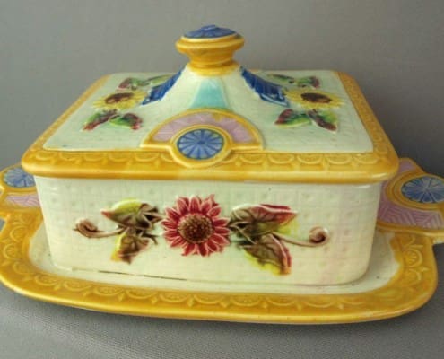Sunflower and Urn sardine box