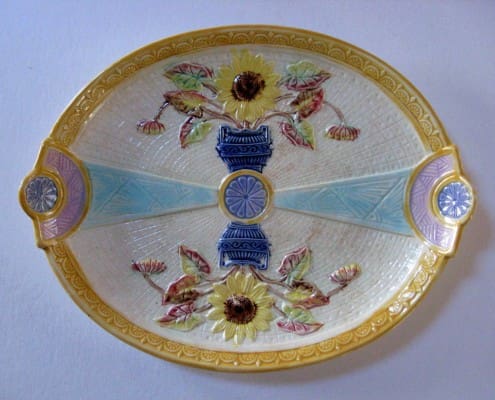 Sunflower and Urn tray
