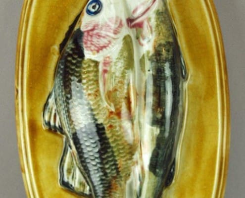 Morley-majolica-fish-plaque
