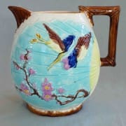 Bird and Fan water pitcher