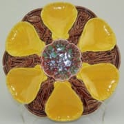 Victoria Pottery shell oyster plate